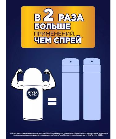 NIVEA Antiperspirant Ball invisible 50 ml - Buy Online on GoSupps.com