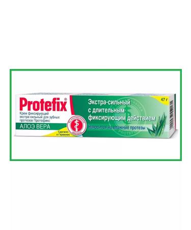 Protefix Proteophix Aloe Vera Cream for fixing dentures 47 g