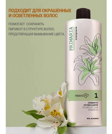 ELGON Hair growth shampoo stimulating 1000 ml - Buy Online on GoSupps.com