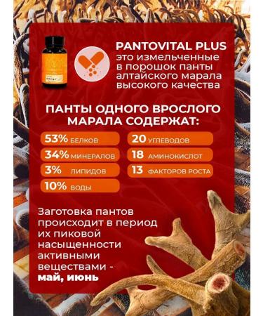 Pantovital Reishi and Panta Maral Mushroom - Buy Online on GoSupps.com