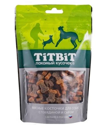 Titbit Bones with beef and cheese 2x145gr - Buy Online on GoSupps.com