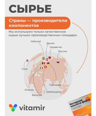 Vitamir Dietary supplies amber acid for weight loss 30 tab - Buy Online on GoSupps.com