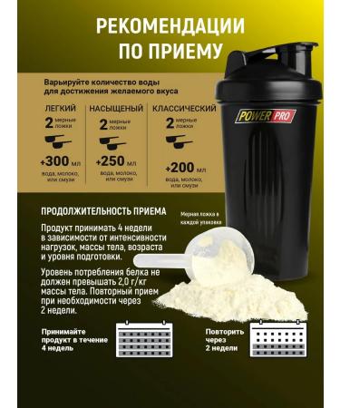 POWER PRO Whelm protein for gaining mass of Whey Protein 1000g - Buy Online on GoSupps.com