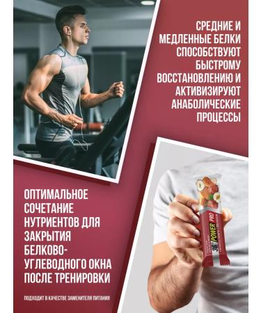 POWER PRO Protein bar 36% protein with nuts - Buy Online on GoSupps.com