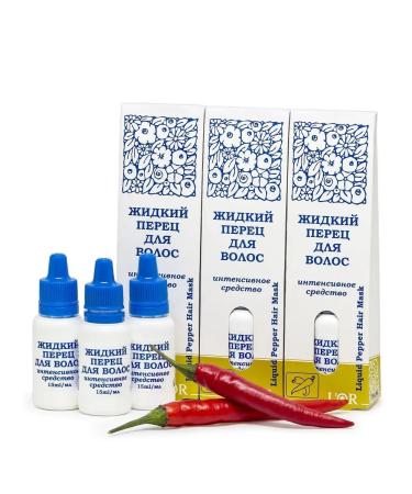 DNC 3 pcs liquid pepper for hair growth