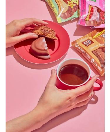 CHIKALAB Protein cookies with souffle in chocolate without sugar malain - Buy Online on GoSupps.com