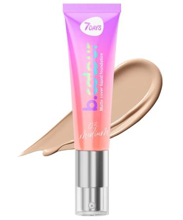 7DAYS Tonal face cream matting 03 medium - Buy Online on GoSupps.com