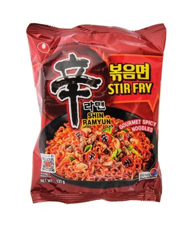 Nongshim Lapsha nongsham shin Ramen (Stir Fry) 5pcs of 131g Korea - Buy Online on GoSupps.com