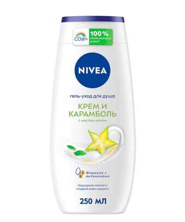 NIVEA Cream and Carambol Soul Gel Male Male 250 ml - Buy Online on GoSupps.com