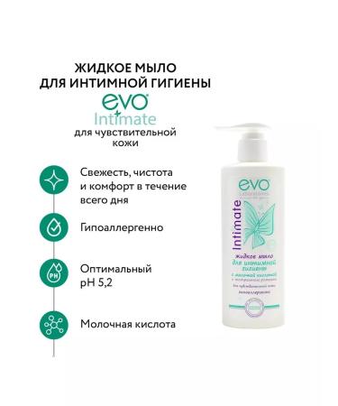 EVO Women's intimate hygiene gel with lactic acid - Buy Online on GoSupps.com