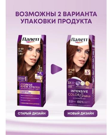 Palette Persistent cream-painting 6-68 (LW3) Hot chocolate 110 ml - Buy Online on GoSupps.com