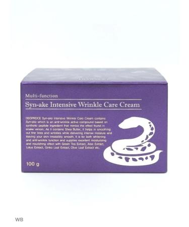 DEOPROCE Anti -aging face cream with snake venom 100 g - Buy Online on GoSupps.com