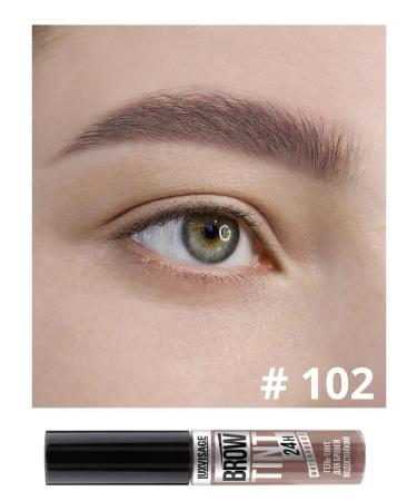 Belarusian cosmetics Eyebrow gel tethelain waterproof Brow Tin tone 102 - Buy Online on GoSupps.com