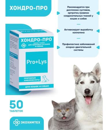 Ecohimtech Additive for joints and ligaments of chondro-per 50 pieces - Buy Online on GoSupps.com