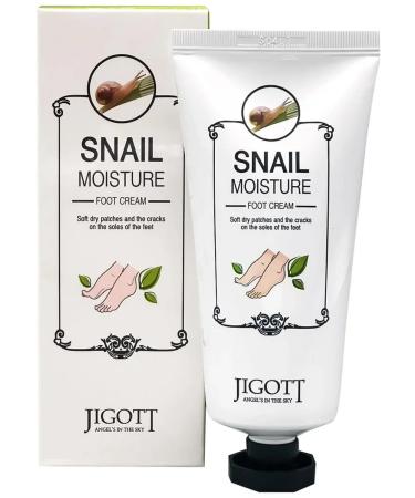 Jigott Foot cream with snail mucin - Buy Online on GoSupps.com