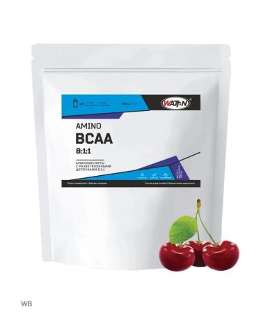WATT NUTRITION BCAAA 8 1 1 BCAA 8 1 1 1000 gr. Cherry - Buy Online on GoSupps.com