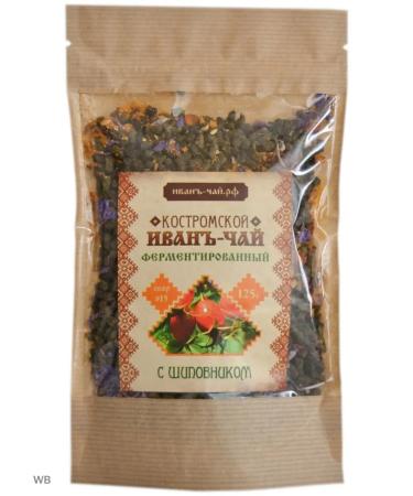 Kostroma Ivan-tea Ivan-tea with rosehip 125g - Buy Online on GoSupps.com