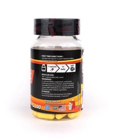 Doping Labz Vitamin C ascorbic 1000 mg 100 cap - Buy Online on GoSupps.com