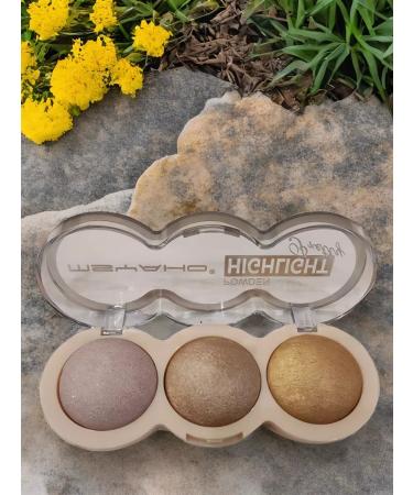 MSYAHO Dry highlighter palette for the face - Buy Online on GoSupps.com