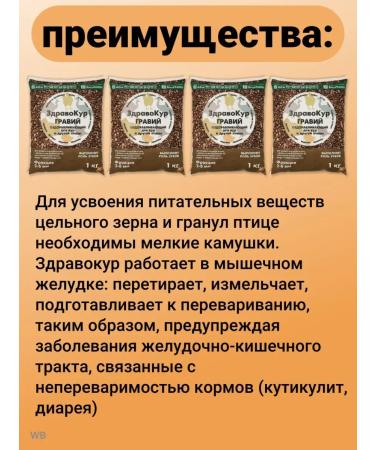 BashInkom Zyvokur gravel fertilizing for chickens. Bird shell 4 kg - Buy Online on GoSupps.com