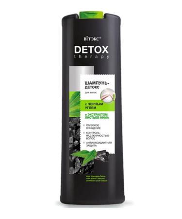 Vitex Shampoo detox hair with coal Detox Therape - Buy Online on GoSupps.com