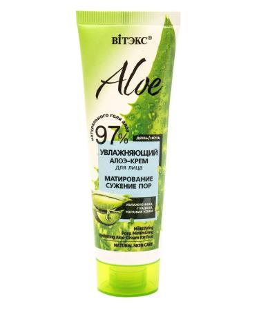 Vitex Moisturizing aloe face cream matting and narrowing pores - Buy Online on GoSupps.com