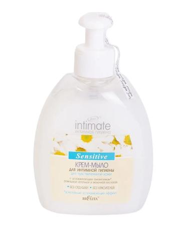 Belita Creamy cream for intimate hygiene of sensitive skin - Buy Online on GoSupps.com