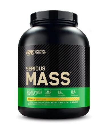 Optimum Nutrition Heiner Serious Mass 2720 g - banana