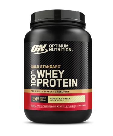 Optimum Nutrition Protein Gold Standard 100% Whey 907 g - vanilla ice cream