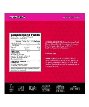 BSN Amino acids Amino -X 435 g - watermelon - Buy Online on GoSupps.com