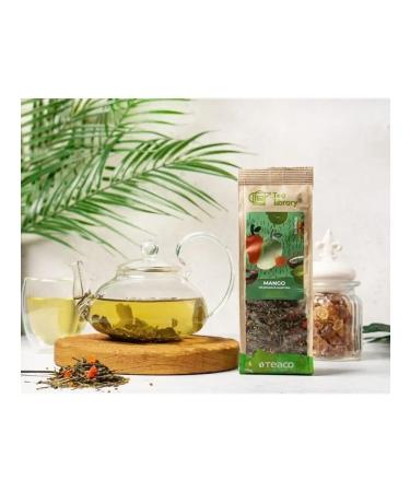 TEACO Green mango tea with Genmaychi 100 g - Buy Online on GoSupps.com