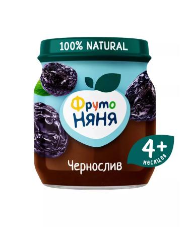 Frutonyanya Puree prunes 100g (12pcs) - Buy Online on GoSupps.com