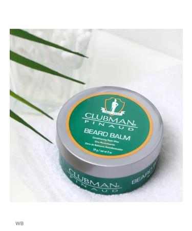 Clubman Wax-balsam for beard Beard Balm 59 gr. - Buy Online on GoSupps.com