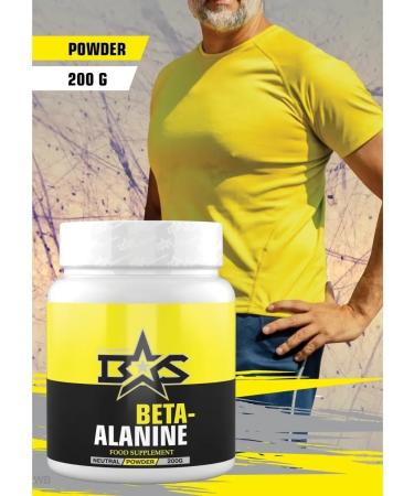 Binasport Beta-Alanin "Beta Alanine Powder" 200 g with an orange taste - Buy Online on GoSupps.com