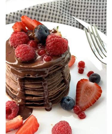 NastinSlastin Mixture for pancakes protein pancakes Chocolate 200g - Buy Online on GoSupps.com