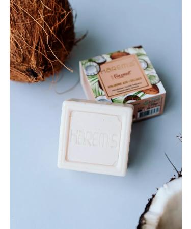 HAREM'S ottoman Soap scrub toilet -lump coconut coconut kokosovoy kharems - Buy Online on GoSupps.com