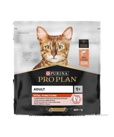 PRO PLAN Feed for cats for kidneys brain and immunity salmon 400 grams - Buy Online on GoSupps.com