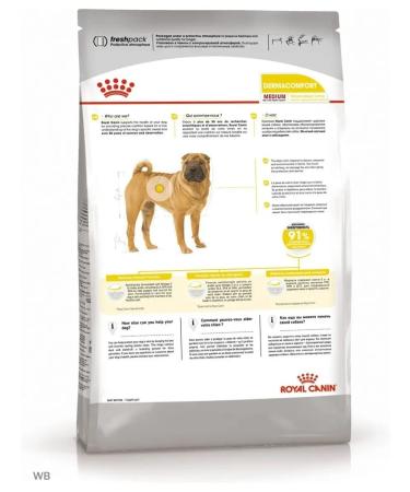 ROYAL CANIN Adult adults medium dogs with sensitive skin 10 kg - Buy Online on GoSupps.com