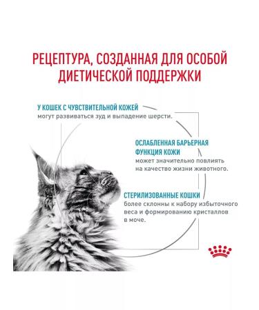 ROYAL CANIN Sterilized cat food with skin problems 3.5 kg - Buy Online on GoSupps.com