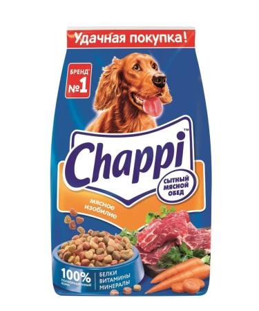 CHAPPI Adult dog food meat abundance 2.5 kg - Buy Online on GoSupps.com