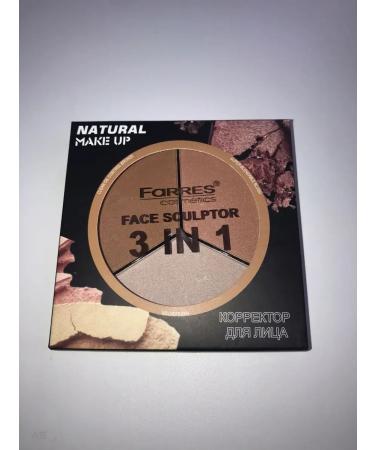 FARRES Universal palette for contouring blush - Buy Online on GoSupps.com