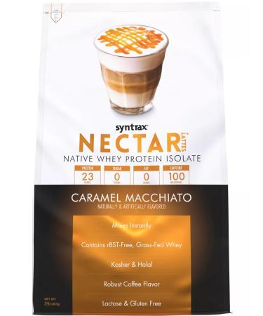 SYNTRAX Protein Nectar Lattes 907 g - Karamel Machiato