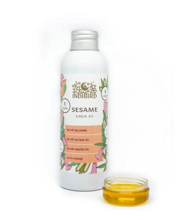 Indibird Sesame Oil Virgin oil 1 50 ml - Buy Online on GoSupps.com