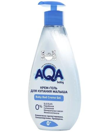 Aqa baby Cream-gel for bathing baby product 250 ml - Buy Online on GoSupps.com