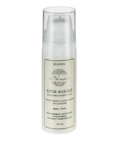 KLEONA Fluid cream for the skin around the eyes of oatmeal 15 ml - Buy Online on GoSupps.com