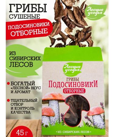 Forest lands Dried simulated mushrooms 45 g