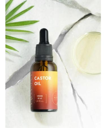 ORGANIC Indian castor oil for hair 30 ml - Buy Online on GoSupps.com
