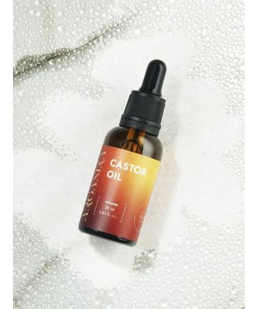 ORGANIC Indian castor oil for hair 30 ml - Buy Online on GoSupps.com