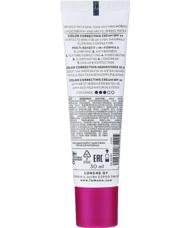 Lumene CC Tonal Cream Fair Fair - Buy Online on GoSupps.com