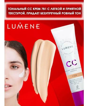 Lumene CC Tonal Cream Fair Fair - Buy Online on GoSupps.com